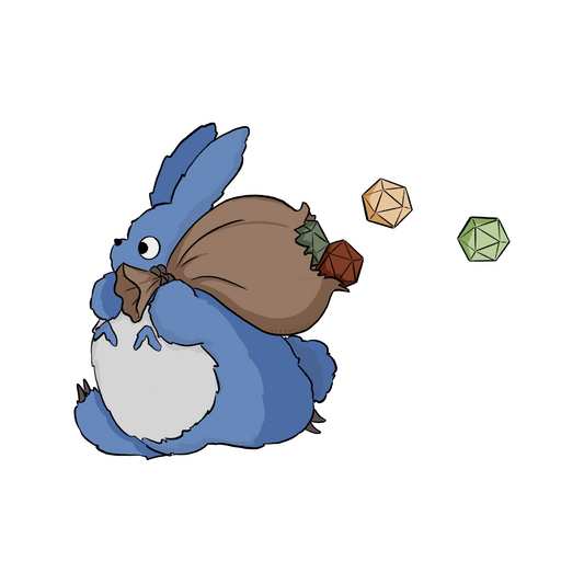 Totoro Dice Sticker